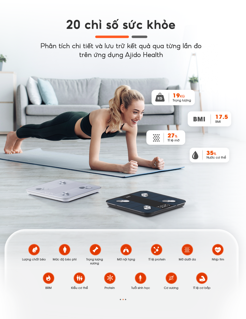 Cân thông minh S5 Pro