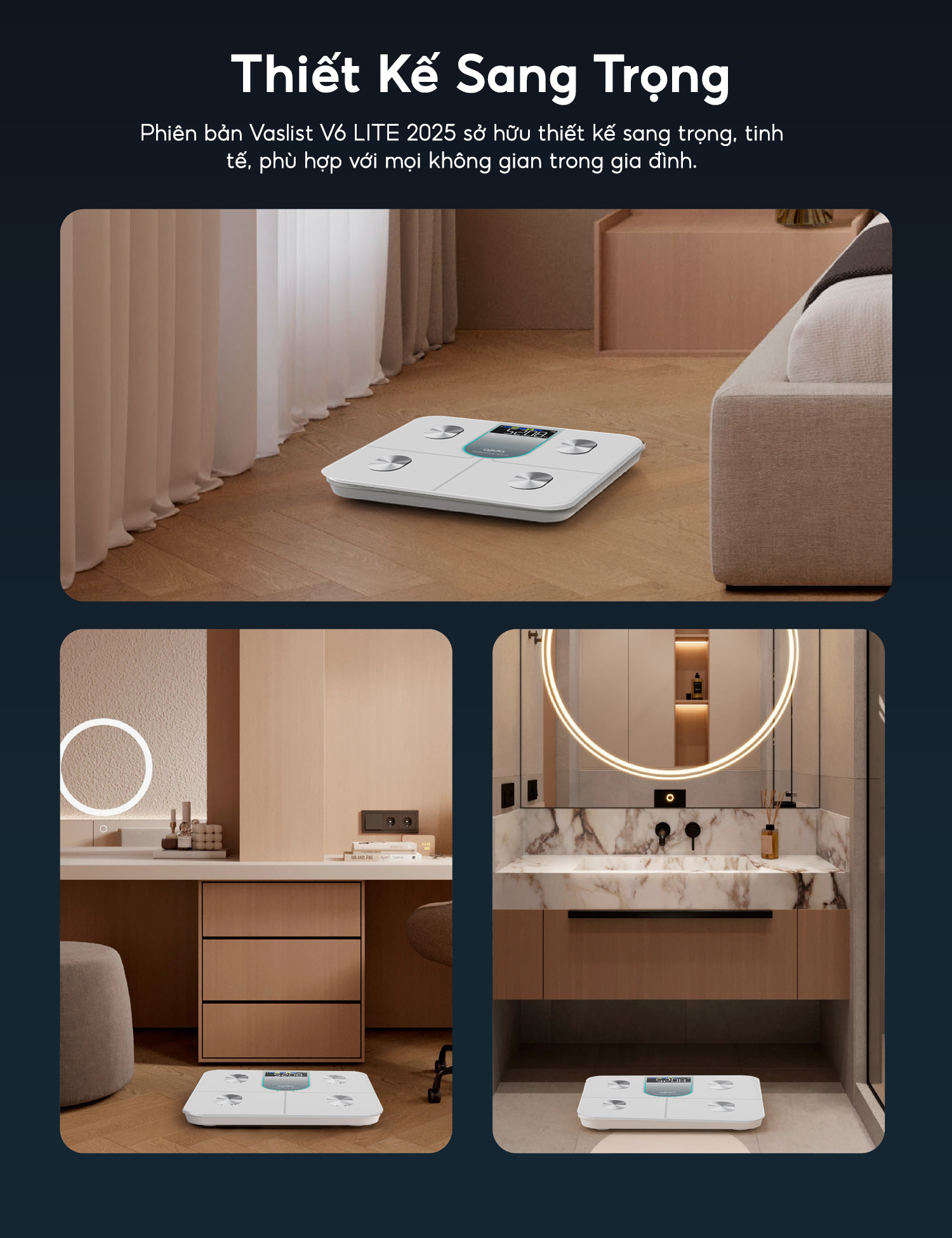 Cân thông minh Vaslist V6 Lite
