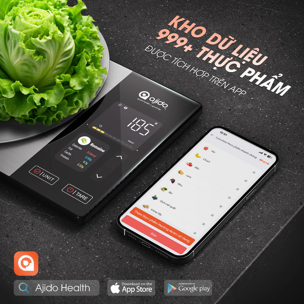 Cân nhà bếp thông minh SmartChef S1