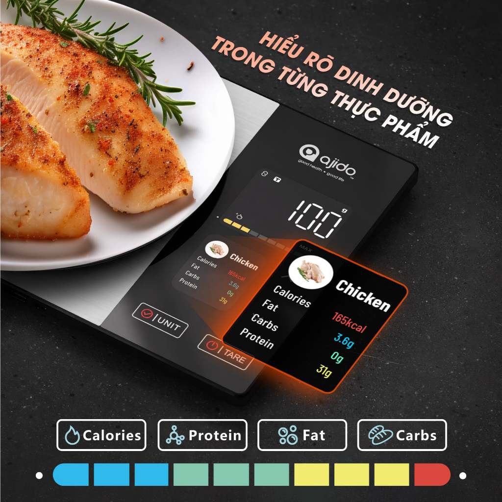 Cân nhà bếp thông minh SmartChef S1