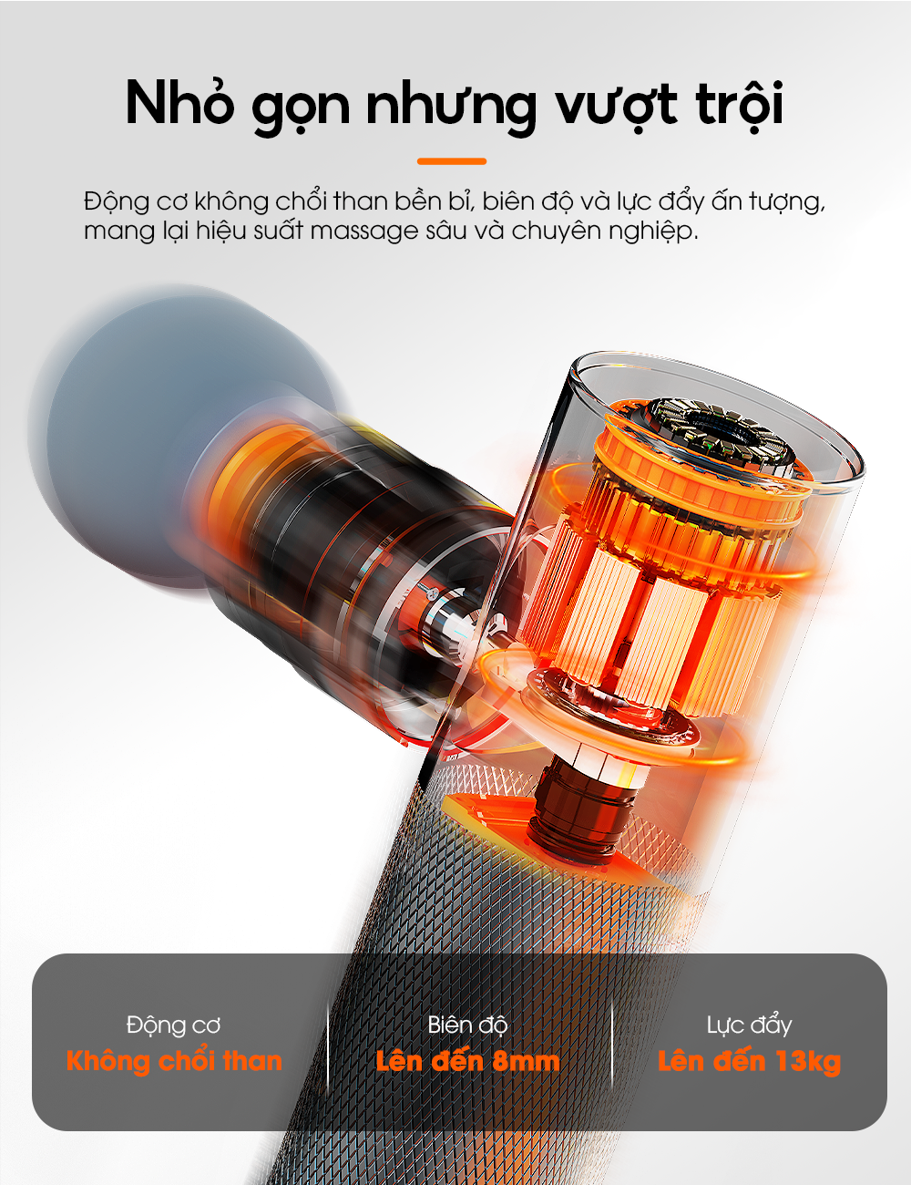 Máy massage cầm tay Ajido Mini Q6
