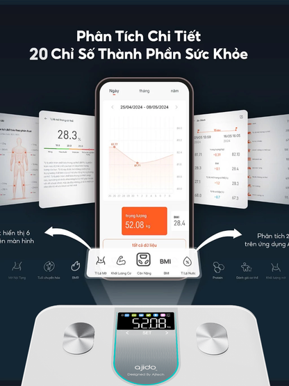Cân thông minh Vaslist V6 Lite