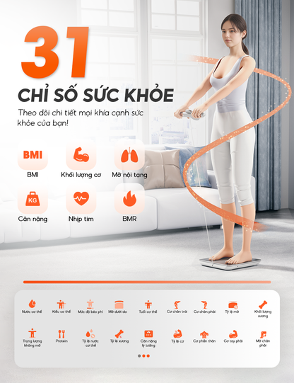 Cân thông minh Scanbody S8