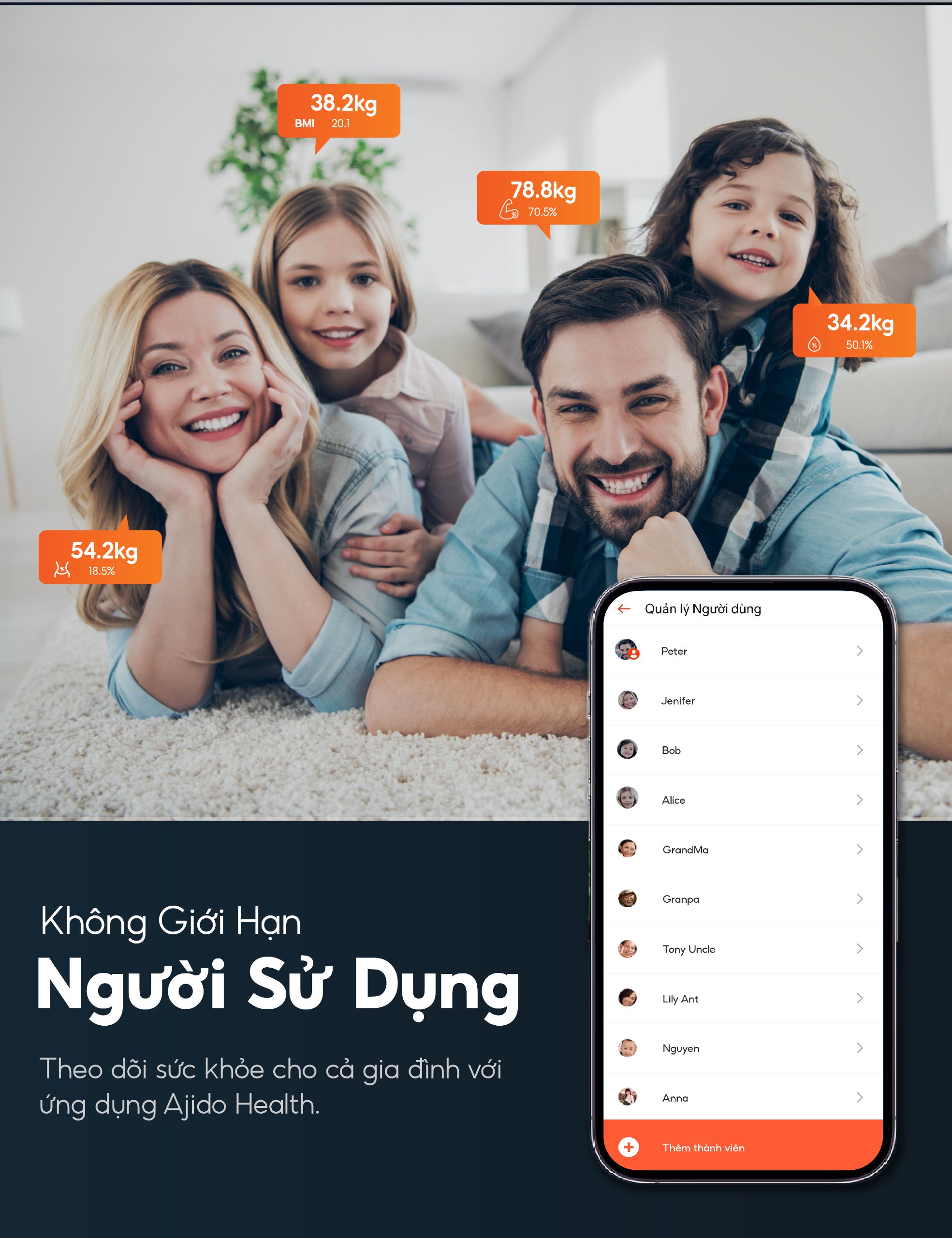 Cân thông minh Vaslist V6 Lite
