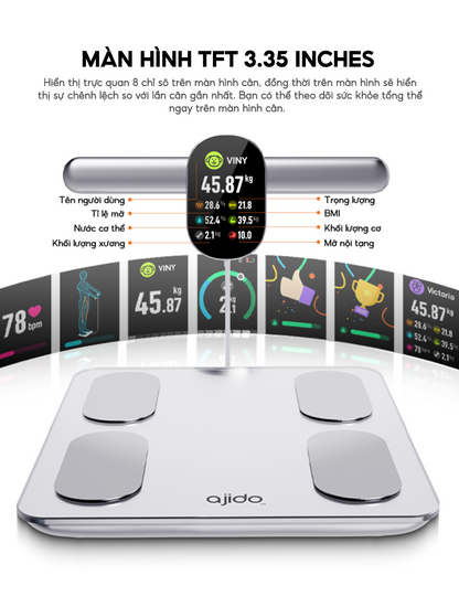 Cân thông minh Scanbody S8
