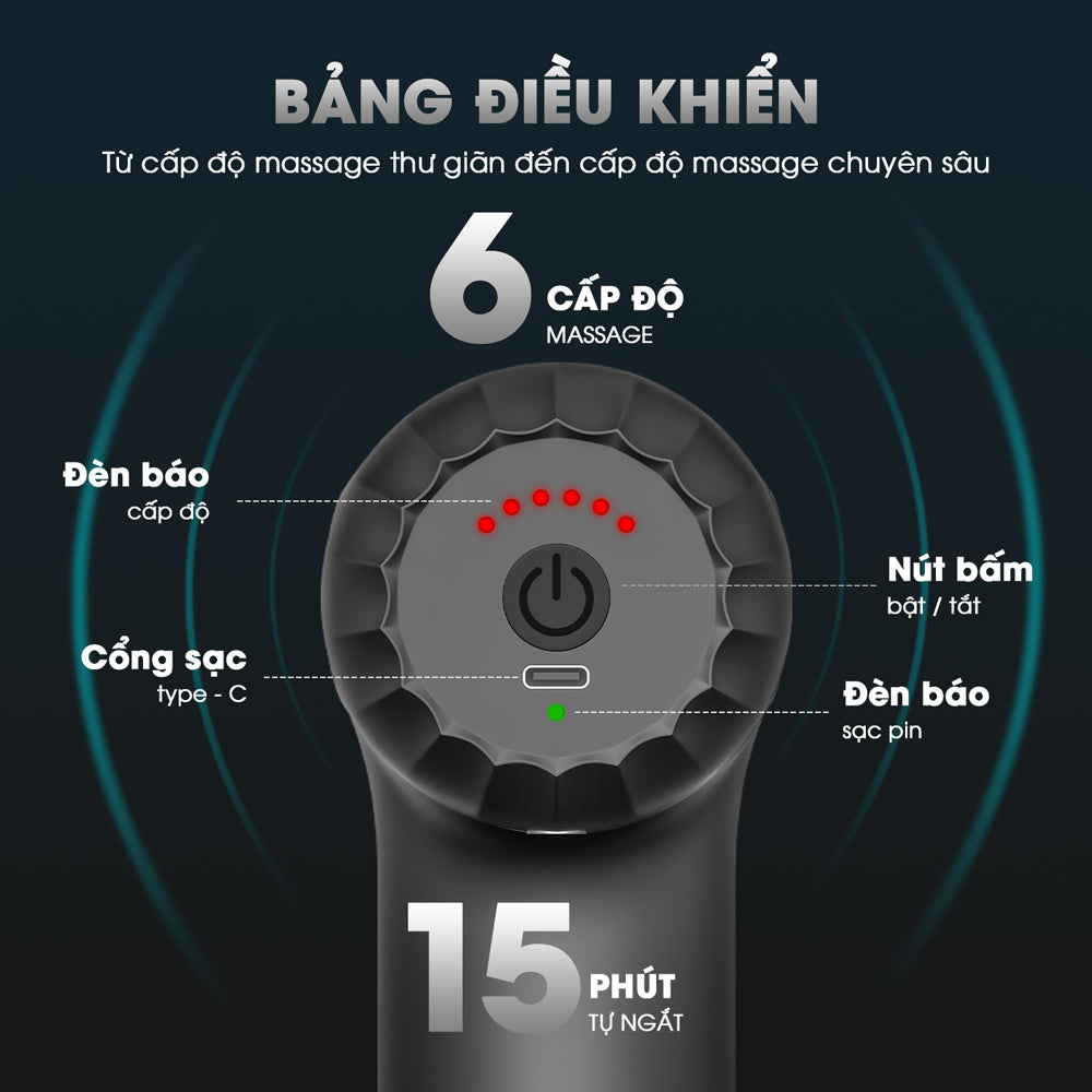 Máy massage cầm tay Ajido M9 Pro