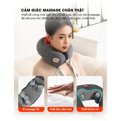 Gối massage cổ Ajido INECK N3 PRO