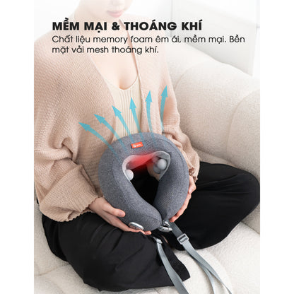 Gối massage cổ Ajido INECK N3 PRO