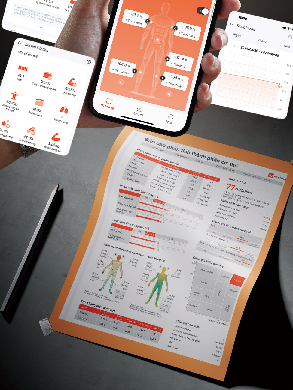 Cân thông minh Scanbody X8 Elite