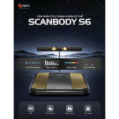 Cân thông minh Scanbody S6