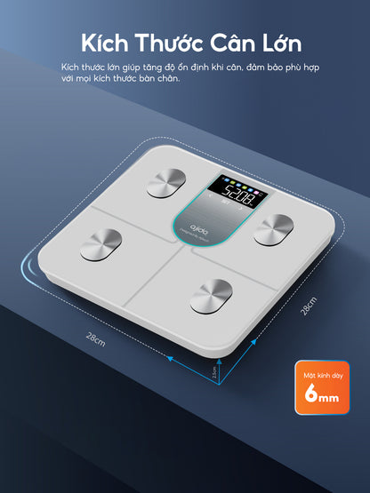 Cân Điện Tử Thông Minh AJIDO VASLIST V6 LITE
