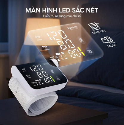 Máy đo huyết áp cổ tay tự động Ajido W05
